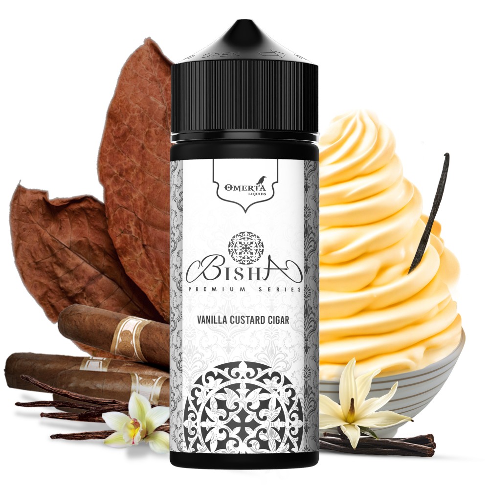 Bisha Vanilla Custard Cigar 120ml