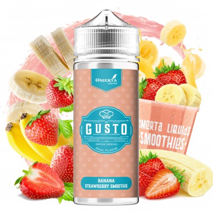 Gusto Banana Strawberry Smoothie 120ml