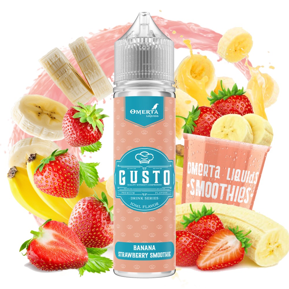 Gusto Banana Strawberry Smoothie 60ml