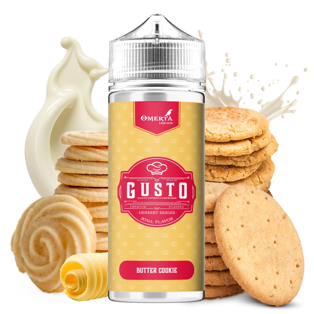 Gusto Butter Cookie 120ml