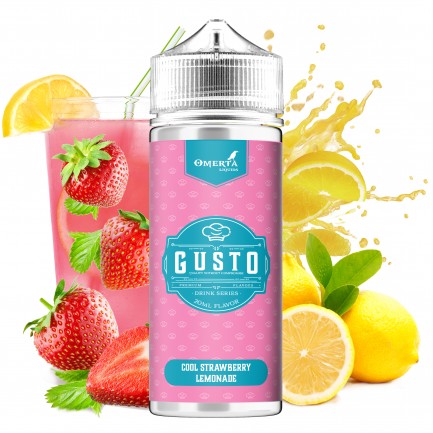 Gusto Cool Strawberry Lemonade 120ml