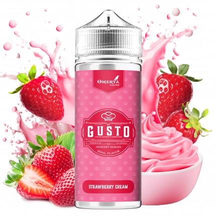 Gusto Strawberry Cream 120ml