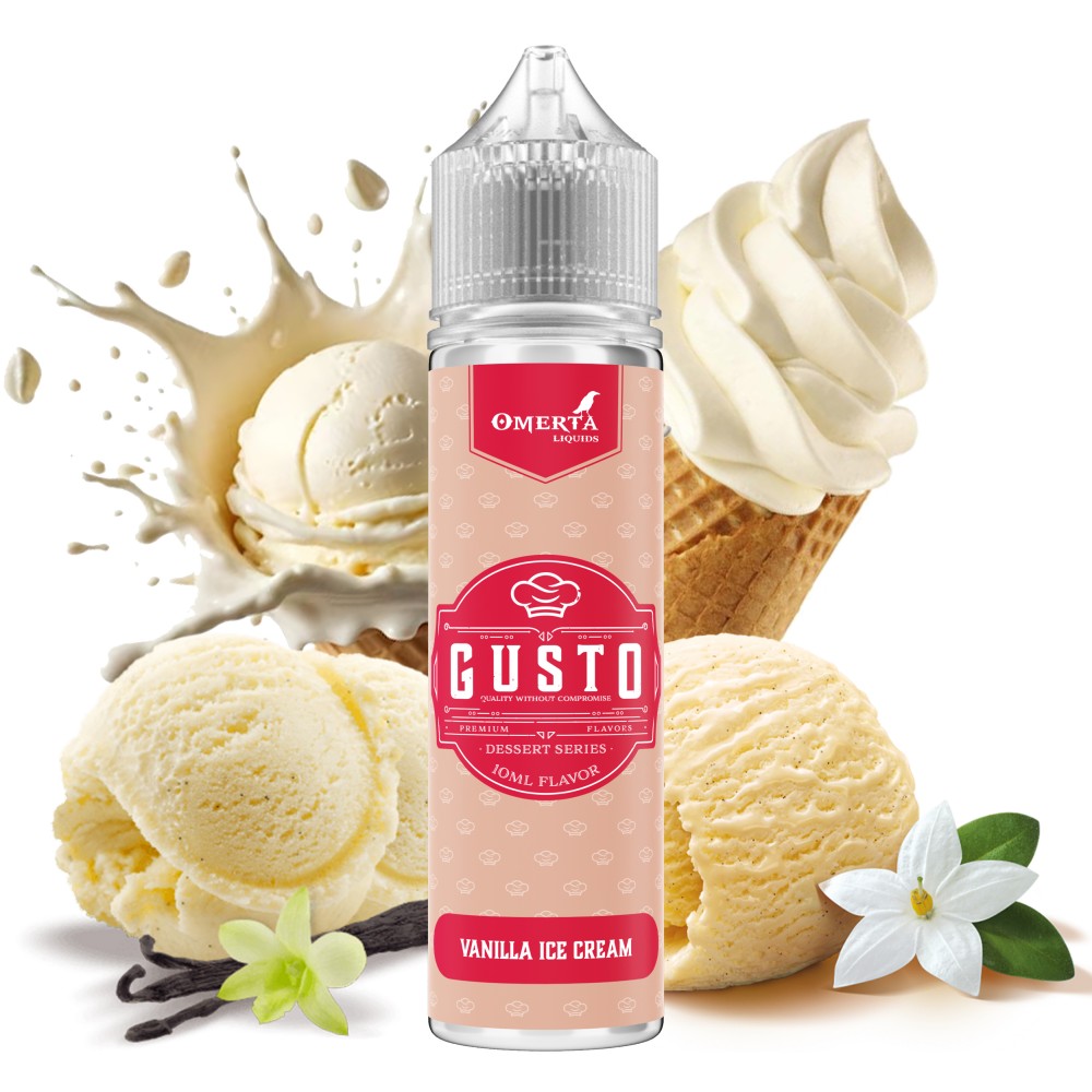 Gusto Vanilla Ice Cream 60ml