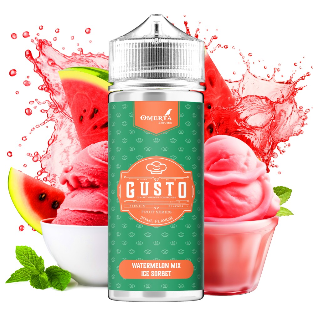 Gusto Watermelon Mix Ice Sorbet 120ml