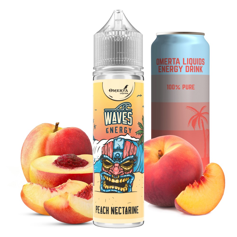 Waves Energy Peach Nectarine 60ml