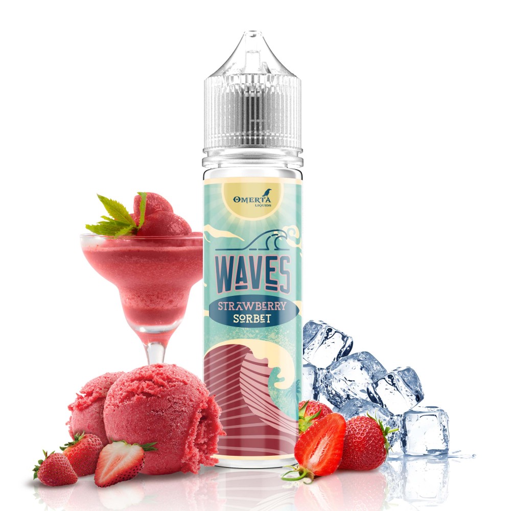 Waves Strawberry Sorbet 60ml