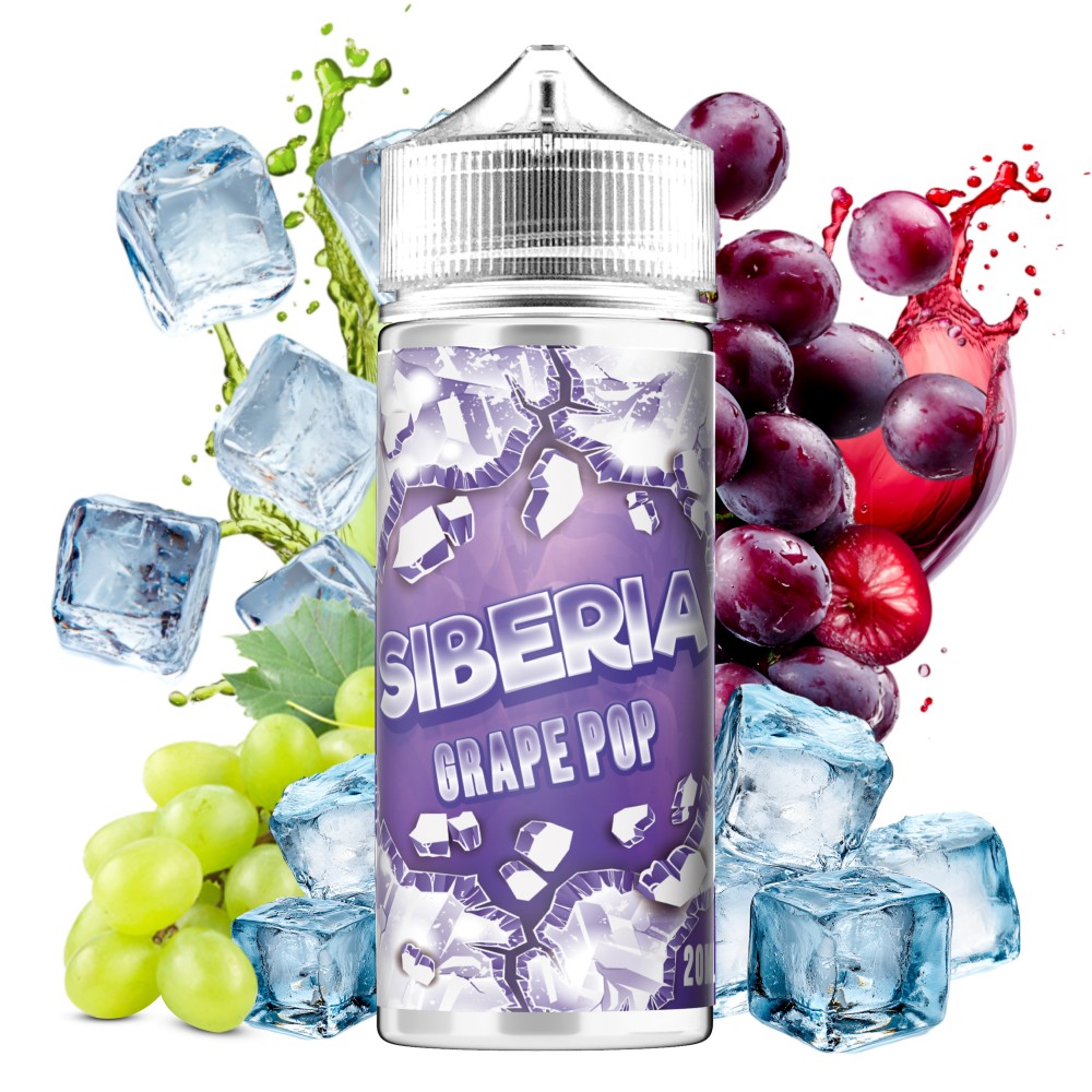 Siberia Grape Pop 120ml