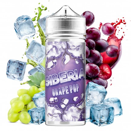Siberia Grape Pop 120ml