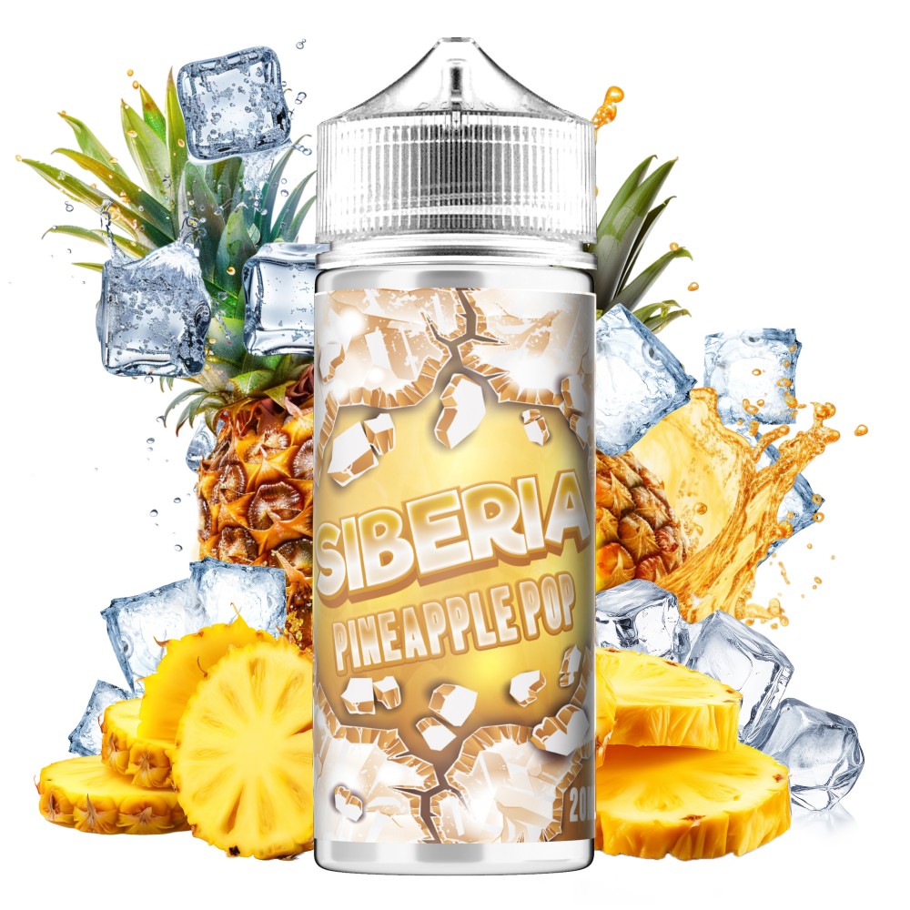 Siberia Pineapple Pop 120ml