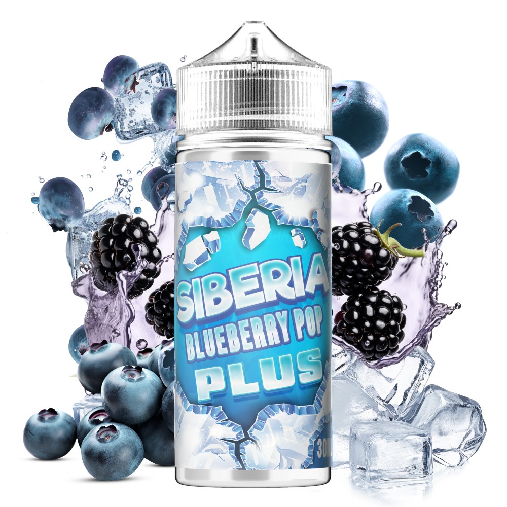 Siberia Blueberry Pop Plus 120ml