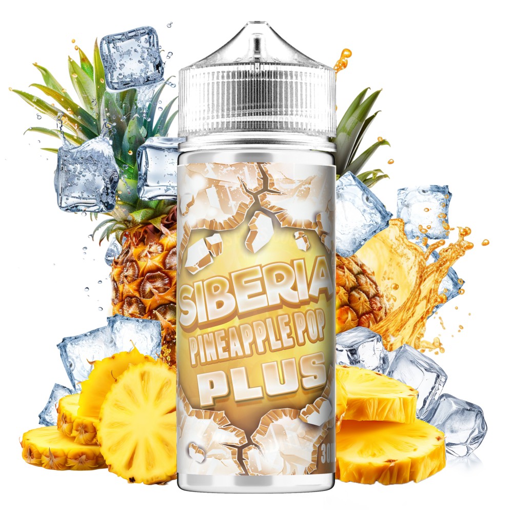 Siberia Pineapple Pop Plus 120ml