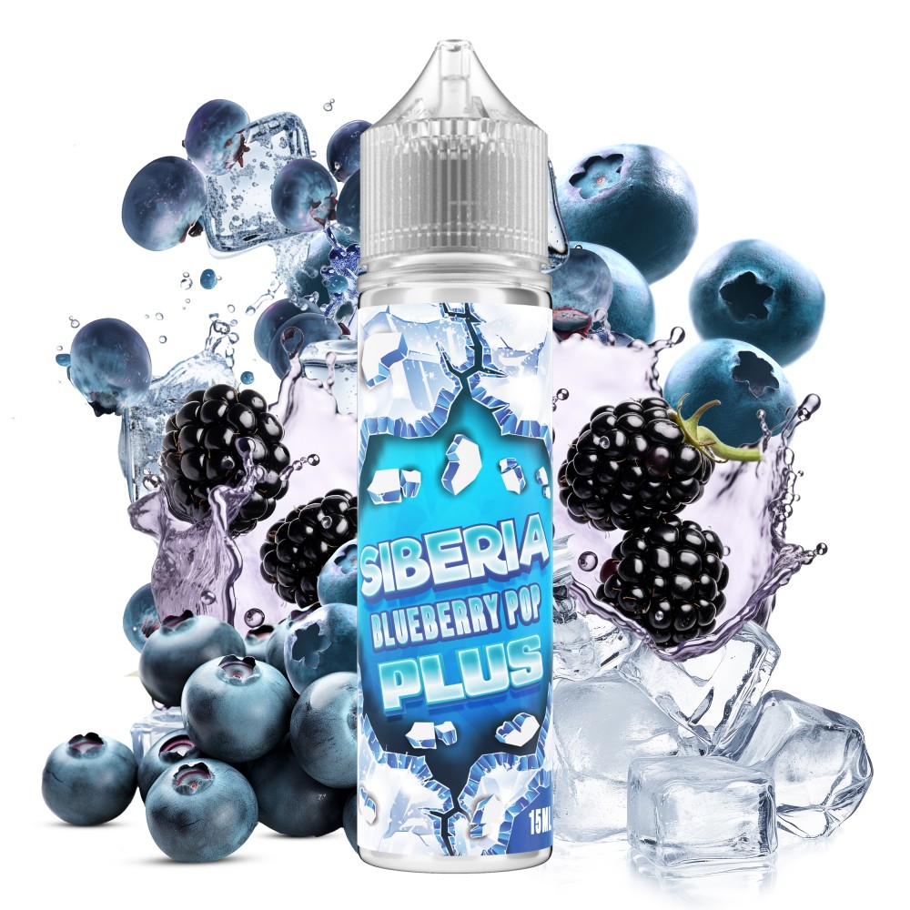 Siberia Blueberry Pop Plus 60ml