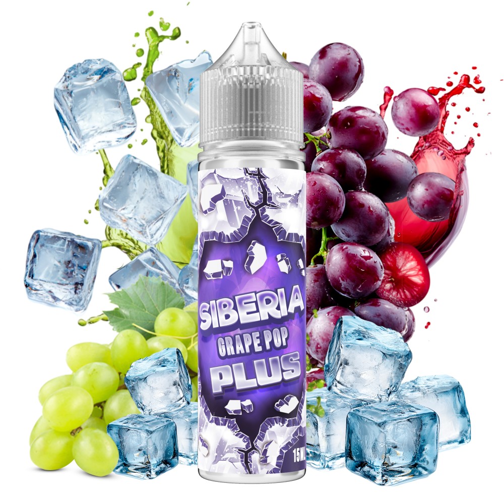 Siberia Grape Pop Plus 60ml