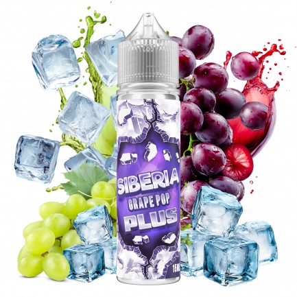 Siberia Grape Pop Plus 60ml